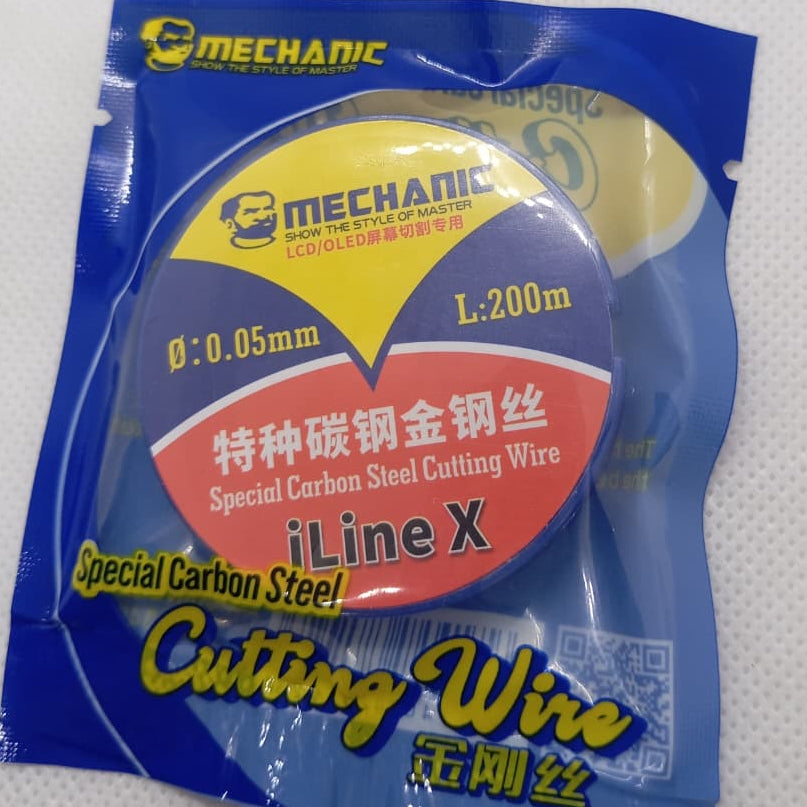 Mechanic 0.05mm 200m Special Carbon Steel Glass Cutting Wire - Al Hadi