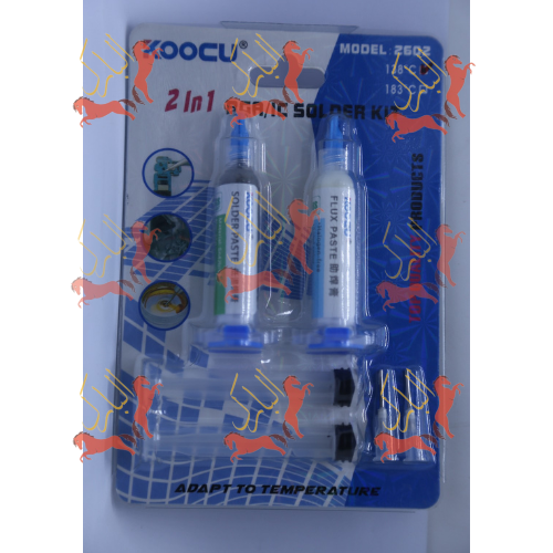 Koocu 2602 138°C 2-in-1 BGA & IC Solder Kit - Albarak