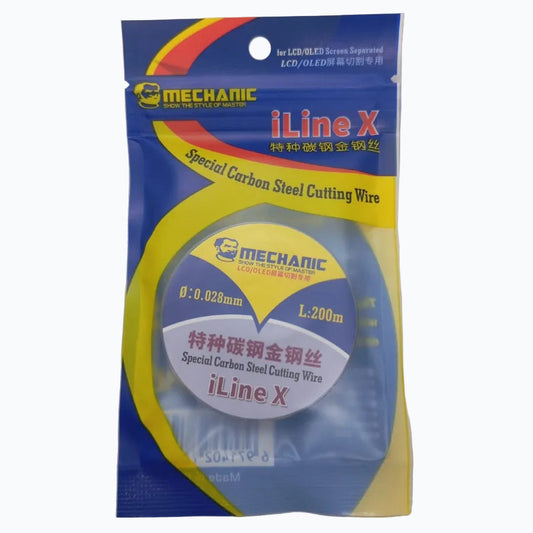 Mechanic 0.028mm 200m High Hardness Special Carbon Steel Screen Separator Cutting Wire - Al Hadi
