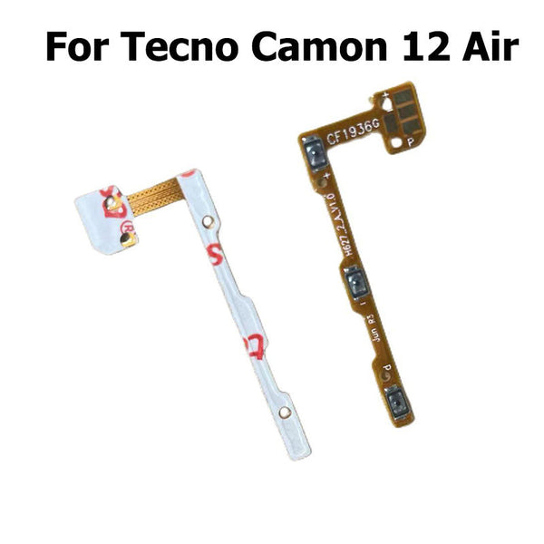 Tecno Camon 12 Air Power Volume Button Flex Cable Strip - Al Hadi