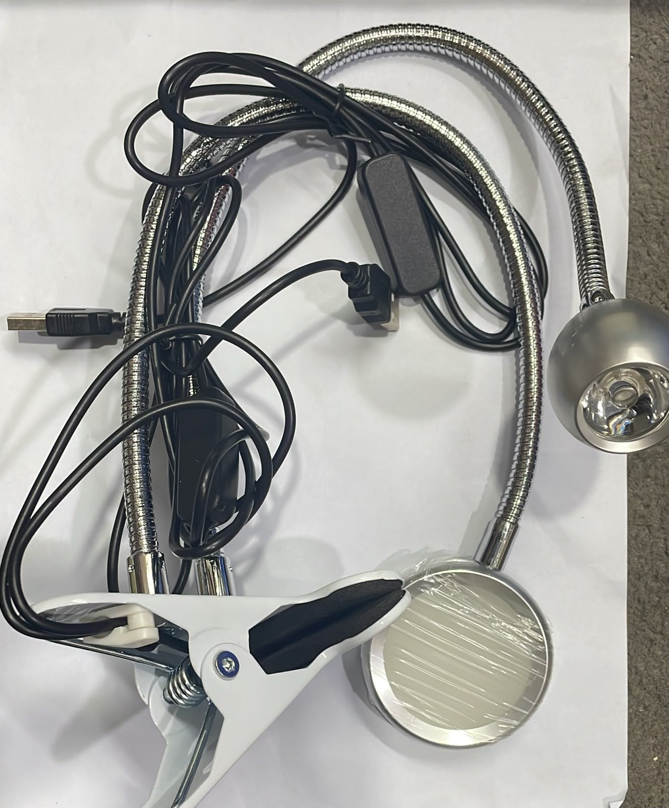 Koocu LED UV 7005 Clamp Table Lamp - Albarak