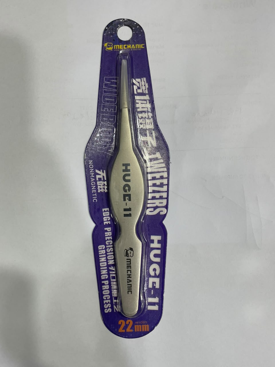 Mechanic Huge 11 Wide Body Tweezers - Al Hadi