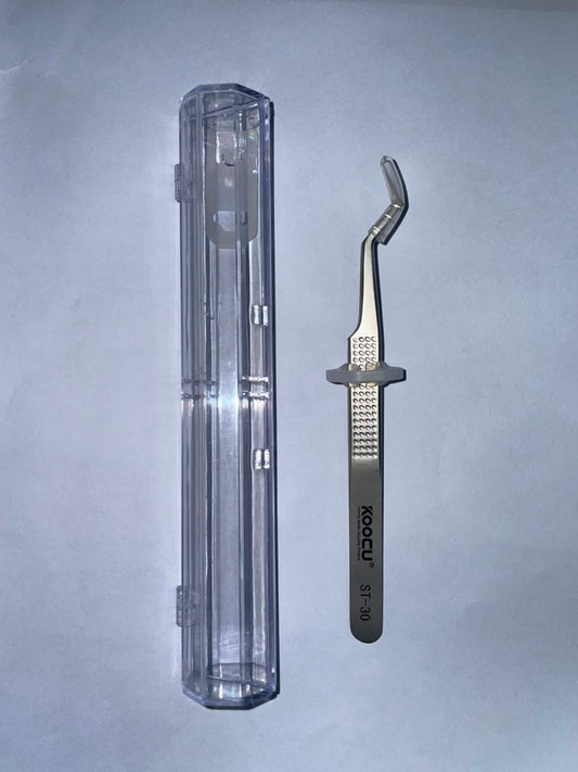 Koocu ST-30 Stainless Steel Precision Tweezer - Albarak