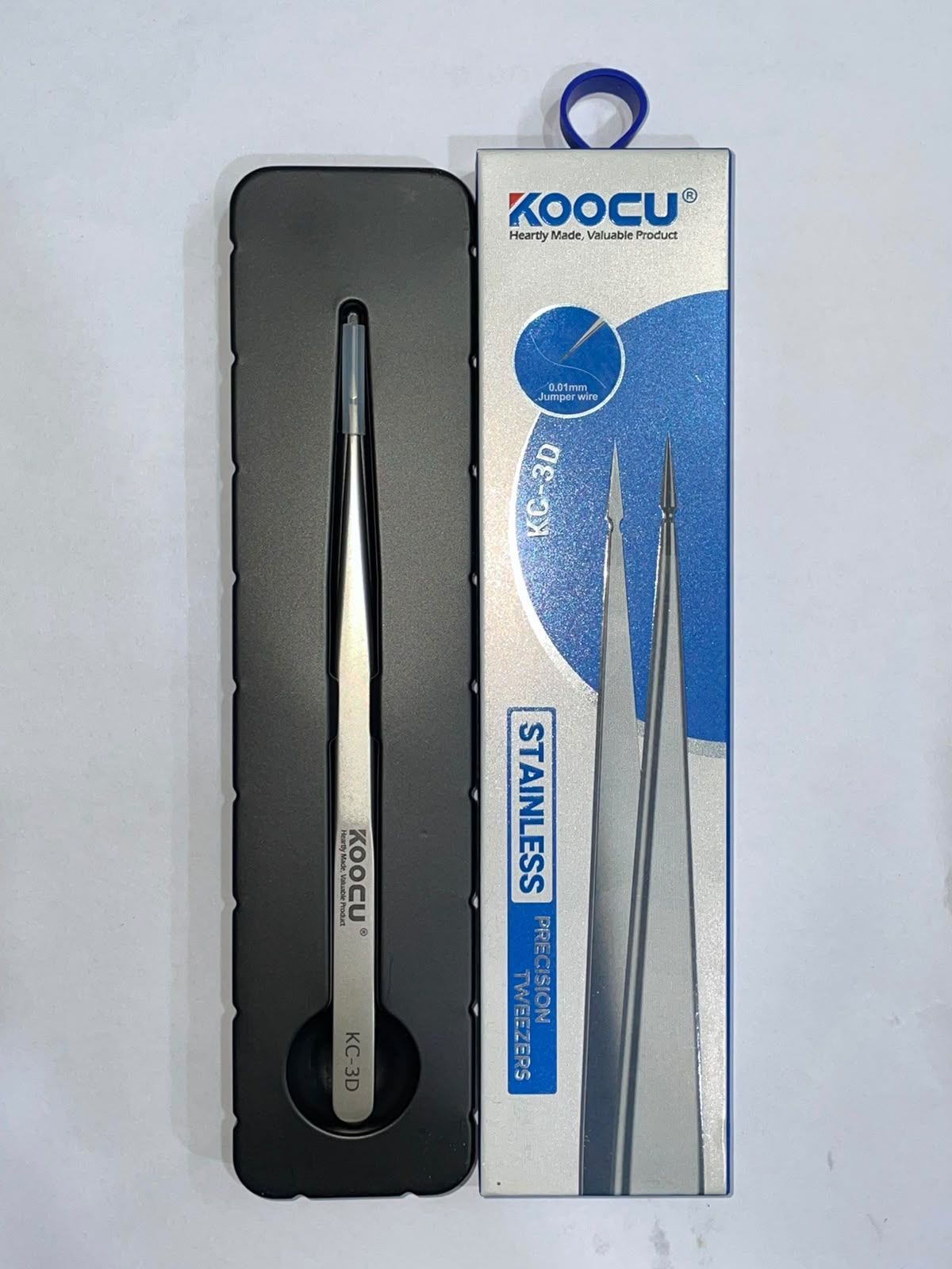 Koocu KC 0.01mm 3D High-Precision Jumper Tweezer - Albarak