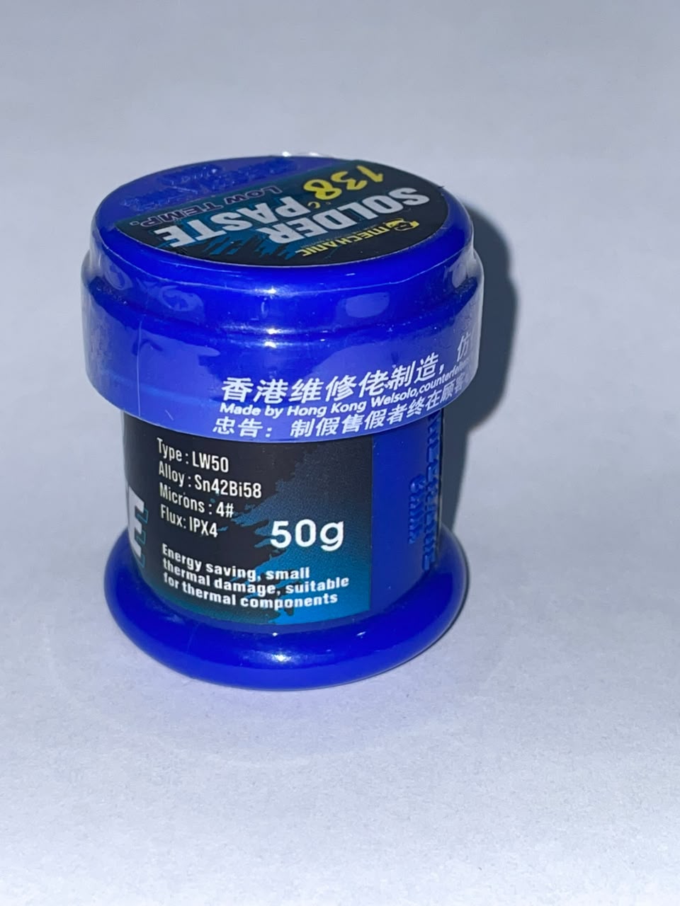 Mechanic LW50 Solder Paste 138c 50G