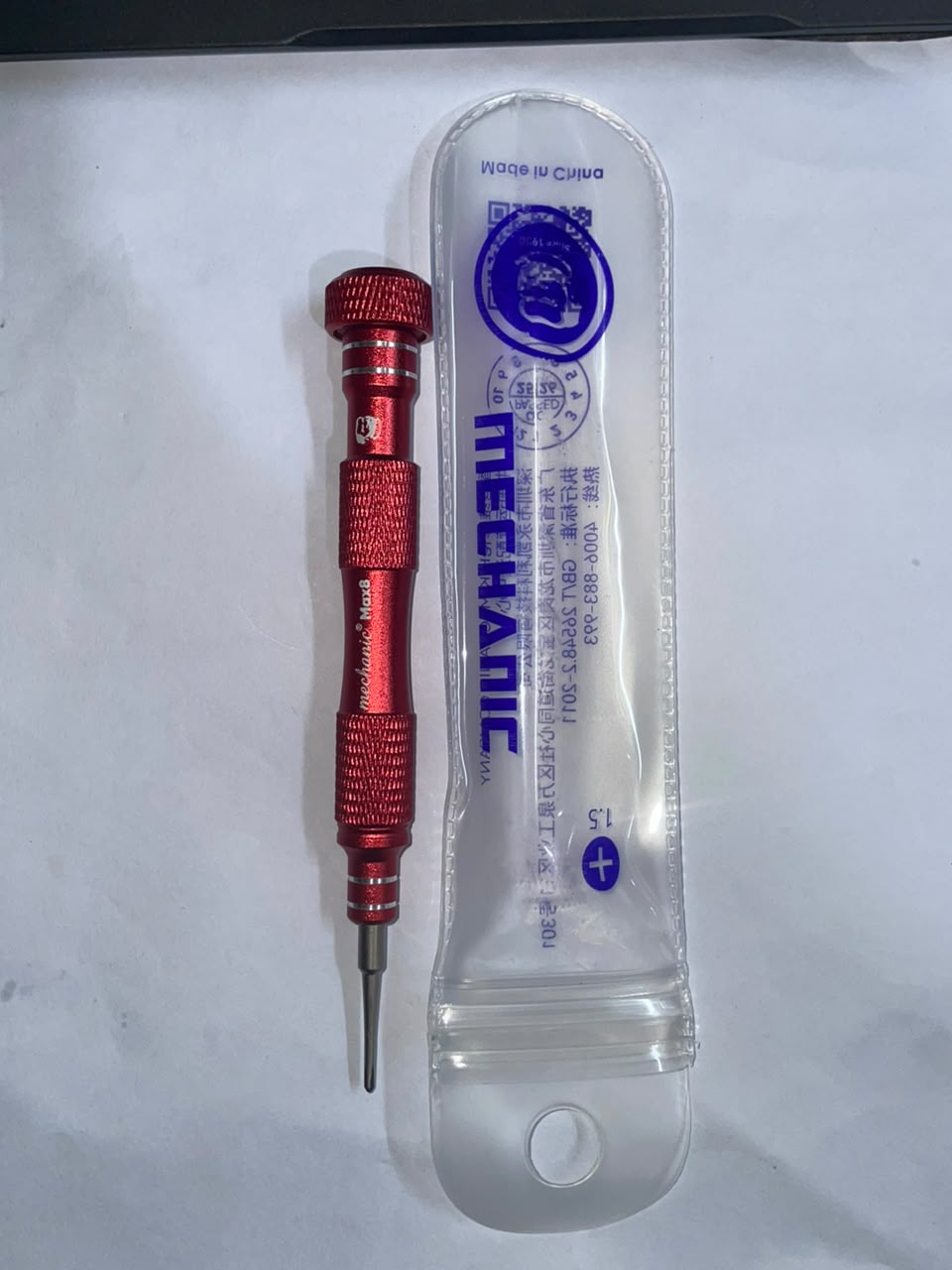 Mechanic T4 1.5mm Precision Screwdriver Red - Al Hadi
