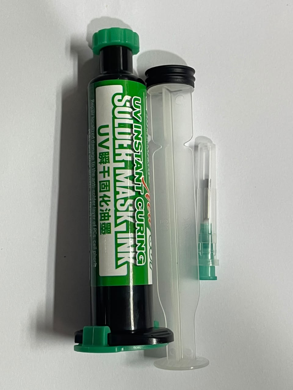 Mechanic Green UV 10cc UVH900 Curable Solder Mask Ink PCB Repairing Paint - Al Hadi