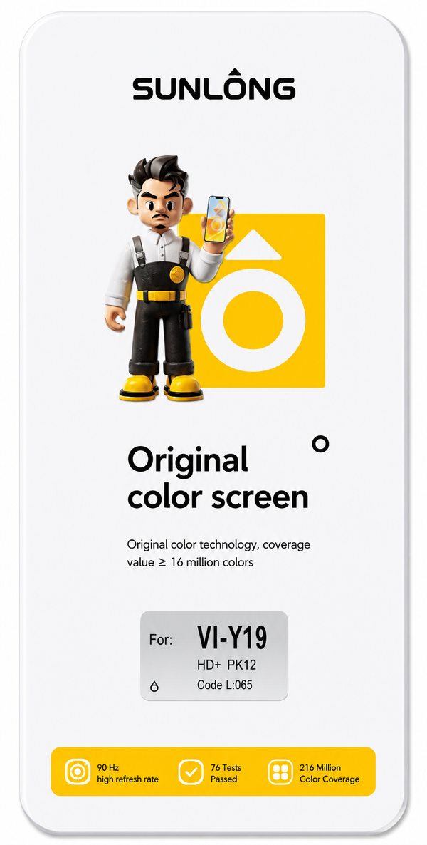 Vivo Y19  LCD Display Panel Sunlong