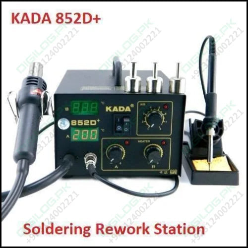 Digital Soldering And Smd Rework Station Kada 852d+