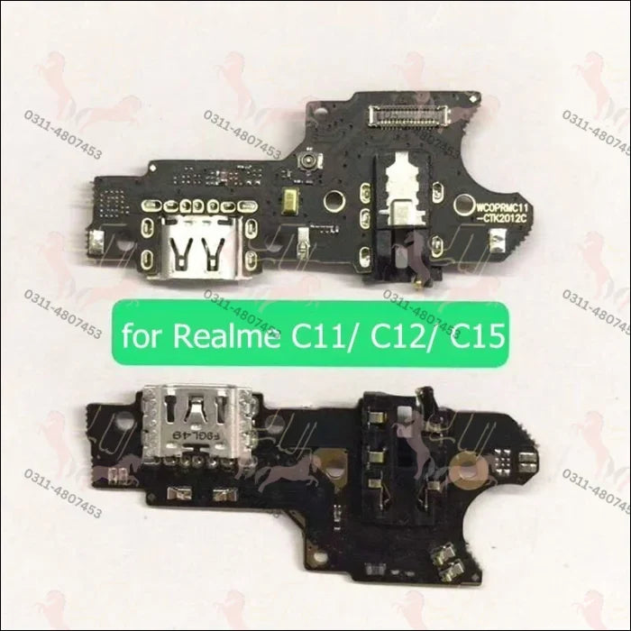 Realme c11/ c12/ c15 copy charging pcb board usb dock connector in pakistan (b421)