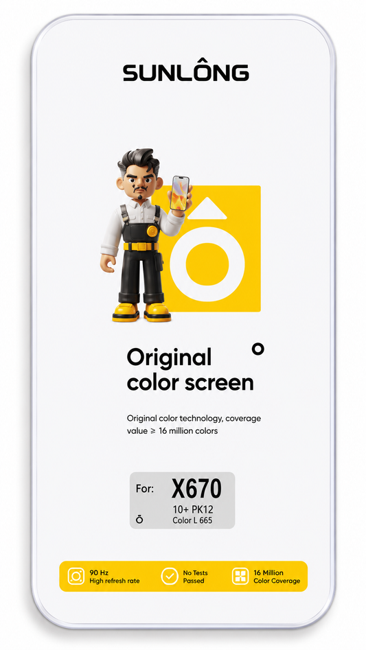 Infinix Note 12 (x670) LCD Display Panel Sunlong